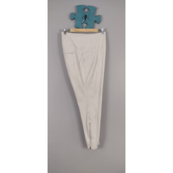 Athleta plus size 2X Delancey textured moto tight legging Creme activewear - Picture 2 of 16